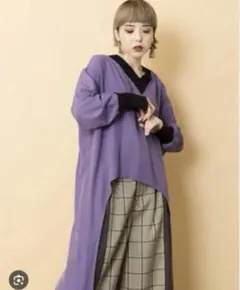 【osmosis】バックロングブラウスのサムネイル