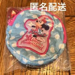 ミニーのファンダーランド　カプセルトイ　水色　ミニファン