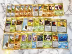 旧裏　まとめ売り　22枚　引退 ポケモンカード 旧裏 引退品 まとめ売り キラカード51枚＋ノーマル
