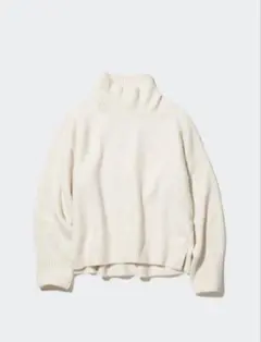 UNIQLO ユニクロ スフレヤーン ハイネック セーター（長袖）