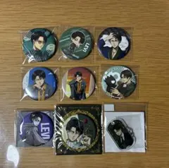 進撃の巨人　リヴァイ　缶バッジ　まとめ売り