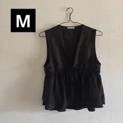 ウエストシャーリングレースベストMしまむらのサムネイル