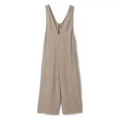 新品　SACRA RAYON SILK ロンパース　ベージュ　オールインワンのサムネイル