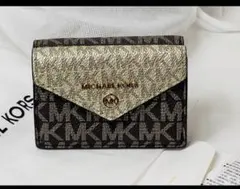 MICHAEL KORS マイケルコース 折り財布 ゴールド