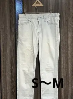 GU ジーユー スキニーデニム 30インチ ライトブルー スリムパンツ