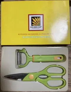 新品⭐️キッチンバサミ＆ピーラーセットのサムネイル