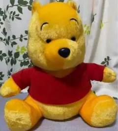 ディズニー くまのプーさん ハイパージャンボさらさら生地ぬいぐるみ