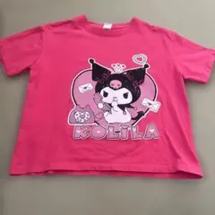 クロミ KOLILA プリントTシャツ ピンク 130cm サンリオ