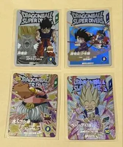 ドラゴンボールスーパーダイバーズ2弾 神龍エクストラレア　EXR 4種セット