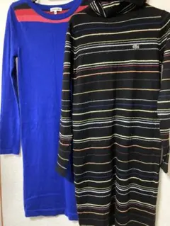 LACOSTE  ニットワンピース 2点セット