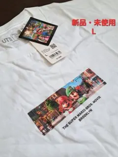 スーパーマリオブラザーズ映画 Tシャツ L