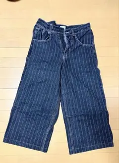 かつきくん着用 BLESSU ストライプデニムパンツ