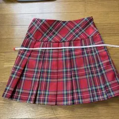 SHEIN プリーツスカート XS チェック柄