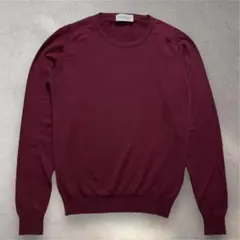 【現行・美品】ジョンスメドレー　クルーネック　ニット　レディース　ウール