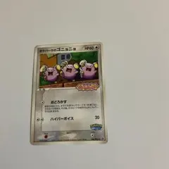 ポケパークのゴニョニョ　プロモ　おどるポケモンミニツアー　ポケパーク