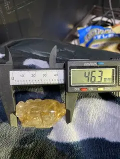 루틸 쿼츠 갓 오브 포춘 스컬프처 46.3mm