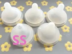ピジョン Pigeon 母乳実感 哺乳瓶用乳首 SS 5個セット