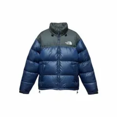 ノースフェイス ダウンジャケット L ヌプシ ネイビー/ブラック