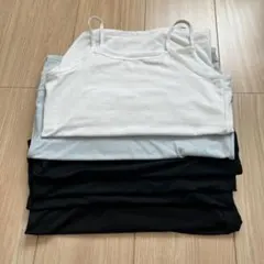 UNIQLO GIRLS 140エアリズム胸二重キャミソール 6枚セット