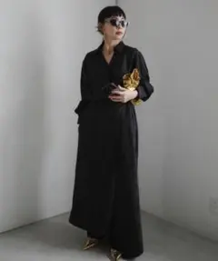 新品！Ameri SATIN JACQUARD FLOWER DRESS