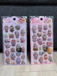 ラブブ　ポップシール 2枚セット