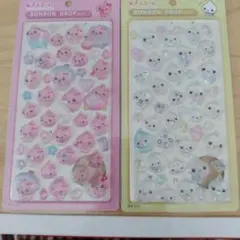 しずくちゃんボンボンドロップシール 2シートセット