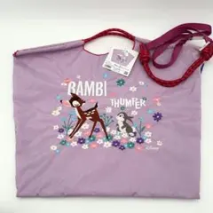 新品未使用 ボール＆チェーン ディズニーコラボ エコバッグ トート バンビ L