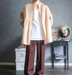 NOS デッドストック US ARMY 白 コットン Vネック 半袖 Tシャツ