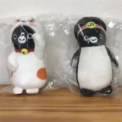 Suicaペンギンのぬいぐるみ　招き猫　駅員さん　 セット