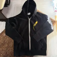 Acoustic ブラック ジップアップフーディ M 美品