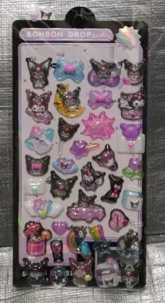 新品未使用　立体シール　ぷっくりシール　ボンボンドロップ　一部蓄光　クロミ