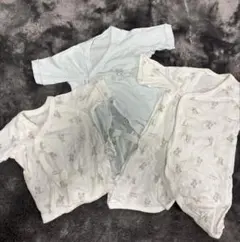 【新生児用】ミッキー 肌着＆ロンパースセット