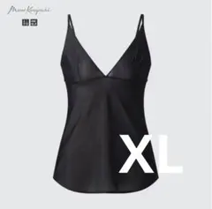 ユニクロ マメクロゴウチ mame シアーキャミソール XL ブラック 新品