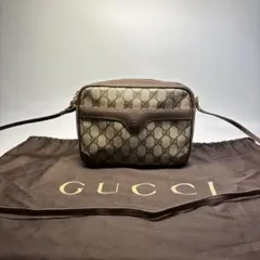 【美品】GUCCI グッチ ヴィンテージ GG レザー 本革 ショルダーバッグのサムネイル
