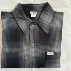 caltop 2000 キャルトップ　オンブレチェックロングスリーブシャツ