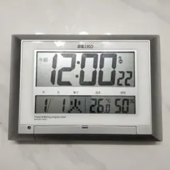 〈SEIKO〉デジタル時計 置掛兼用 メロディ プログラムクロック SQ427S
