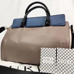 未使用 FURLA ヴァレンティナ サッチェル ショルダーバッグ 紗栄子さん愛用