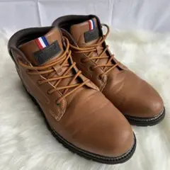 【美品】エドウィン　ブーツ　レザー　ブラウン　27センチ