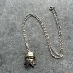 TIFFANY & Co. リボン型シルバー925 ネックレス