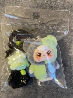 babythree ベイビースリー　♡かわいいキーホルダー　グリーン✕ブラック