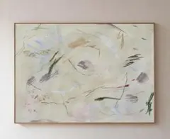 鈴木雅博 抽象画 サイン入り 額装 現代美術 絵画 約40×60cm - メルカリ