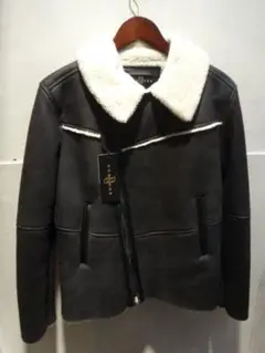 英国製　ビンテージ　ムートンライダースジャケットIRVINJACKET 英国製 ビンテージ ムートンライダースジャケットIRVINJACKET
