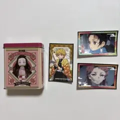 鬼滅の刃　ねずこキャンディ缶　ステッカーセット