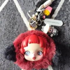 SKULLPANDA ぬいぐるみキーホルダー