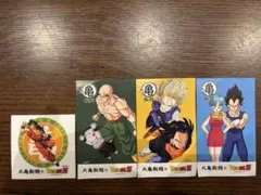 丸亀製麺ドラゴンボールうどん札、ステッカー