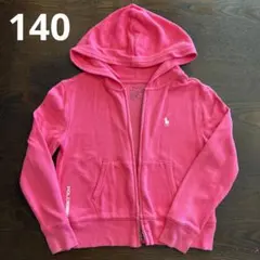 Polo Ralph Lauren フード付きパーカー 140 
ピンク