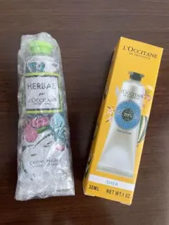 2点 新品 ロクシタン ハンドクリーム シア、HERBAE