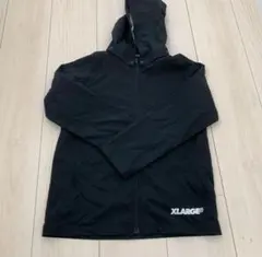 XLARGE ブラック フード付きジャケット