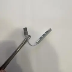 USB 3.0 3ポート ハブ シルバー