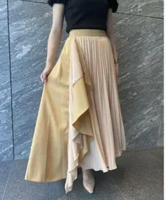 エイミーイストワール eimy istoire ラッフルフリルプリーツスカート